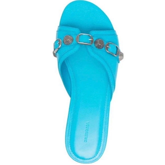 Balenciaga Cagole Flat Sandals - Size 38 - Picture 1 of 5
